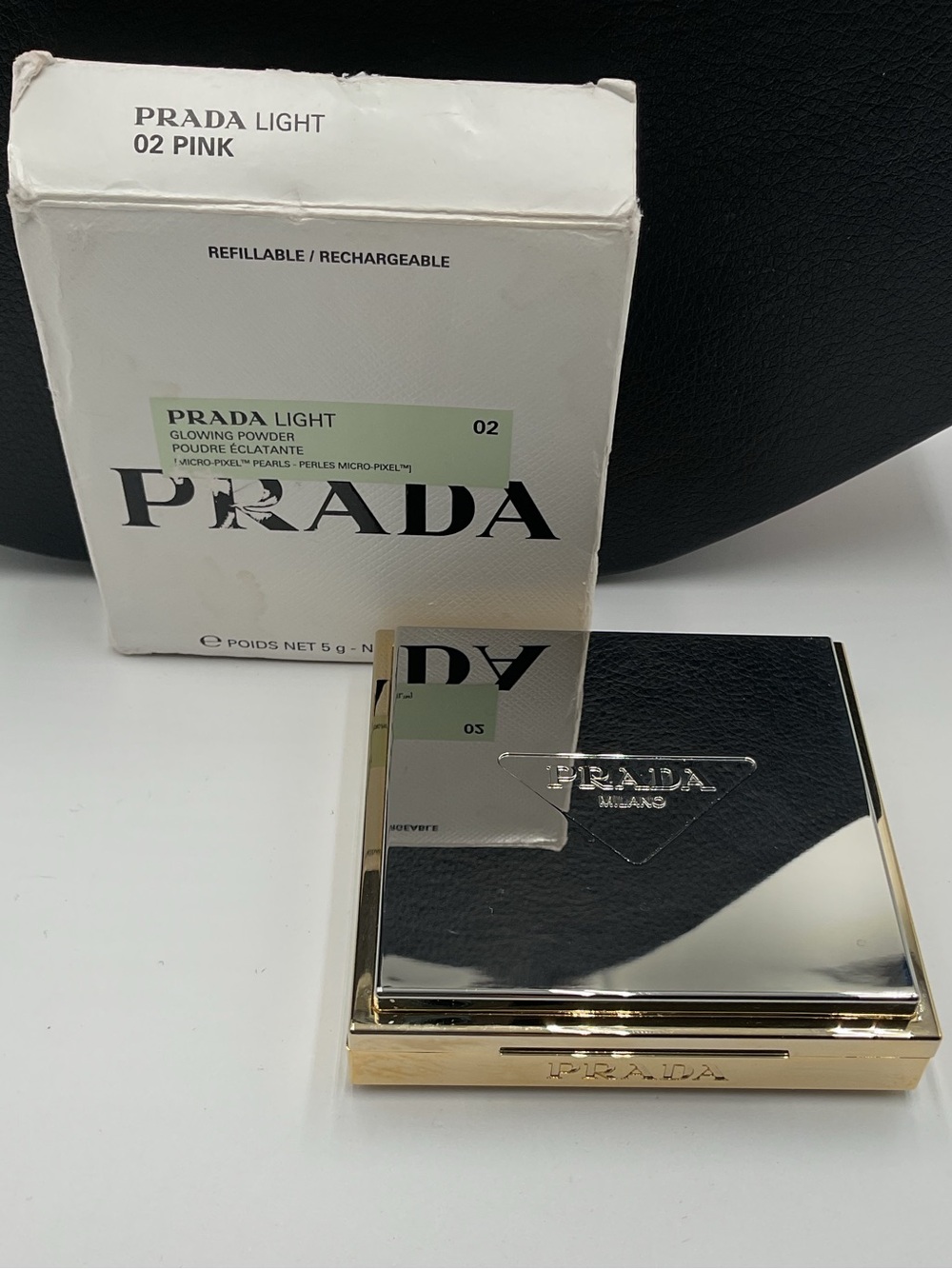 Prada Light Glowing Powder in 02 Pink - Barely Swatched - Picture 11 of 16